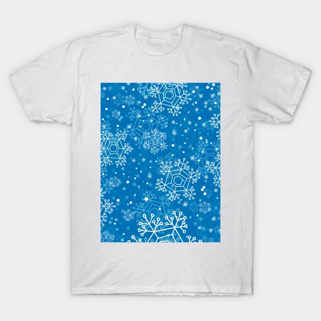 Snowflake pattern T-Shirt by katerinamk